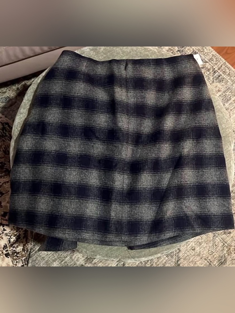 Wilfred Plaid Wrap Skirt - Picture 3 of 4